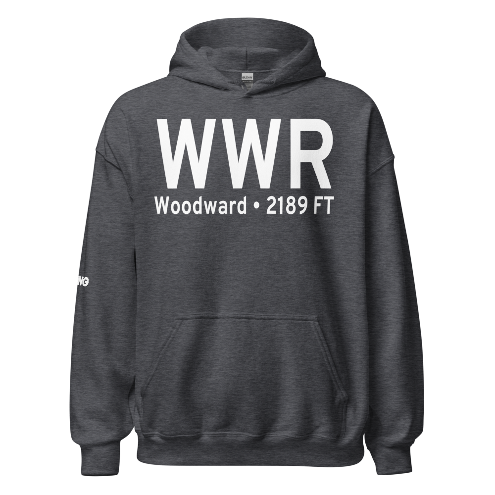 Woodward (KWWR) Airport Hoodie Sweatshirt 