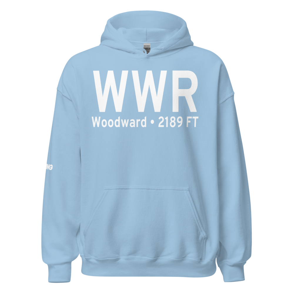Woodward (KWWR) Airport Hoodie Sweatshirt 