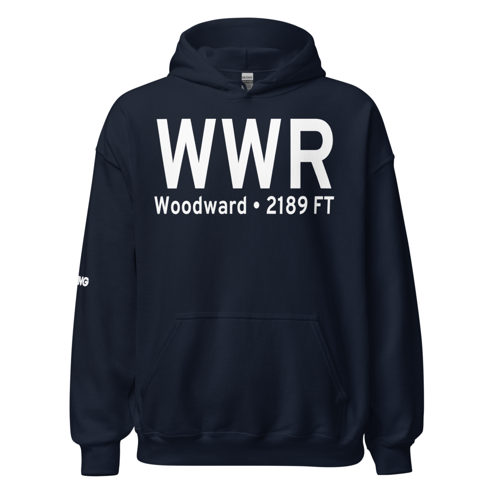 Woodward (KWWR) Airport Hoodie Sweatshirt 