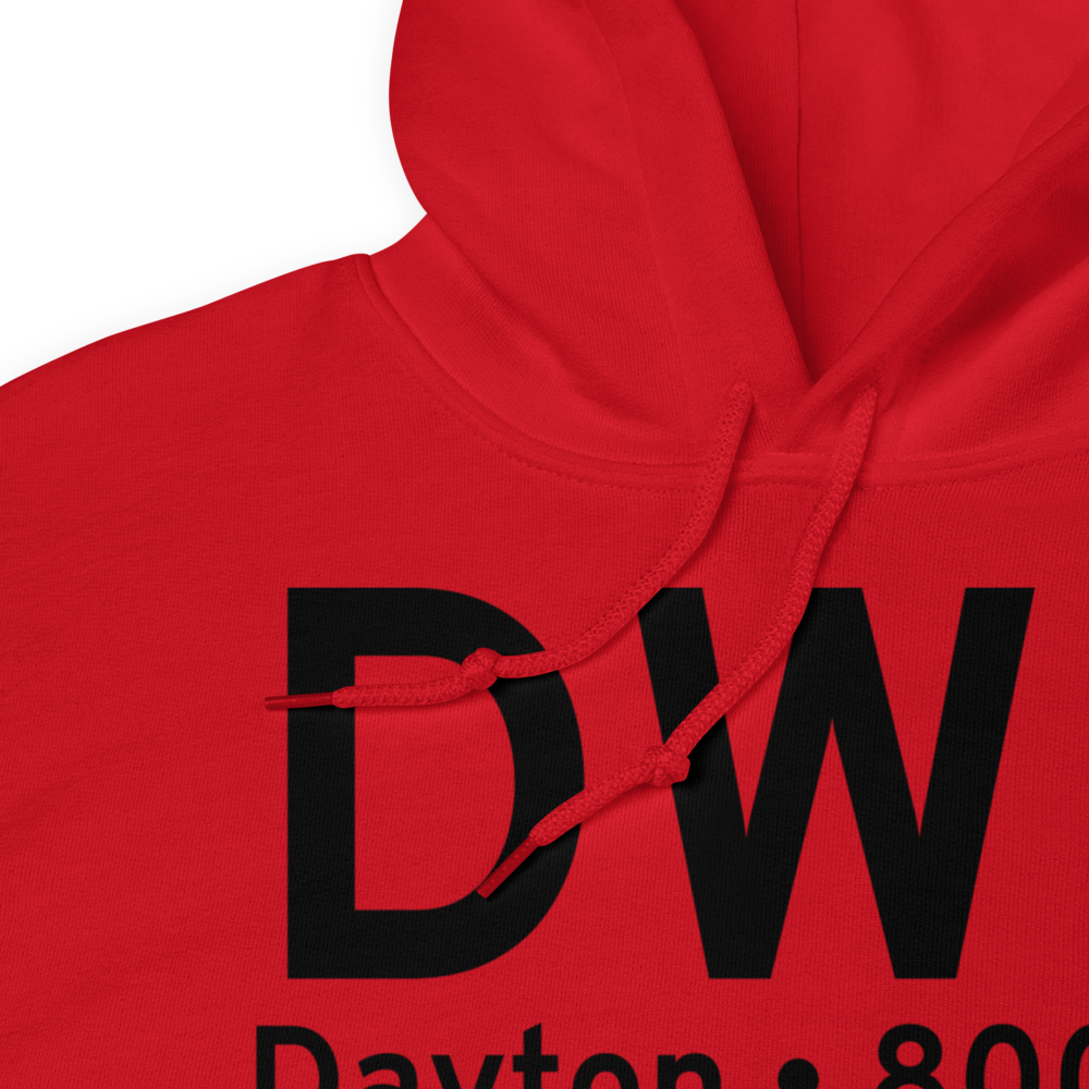 Dayton (KDWF) Airport Hoodie Sweatshirt 