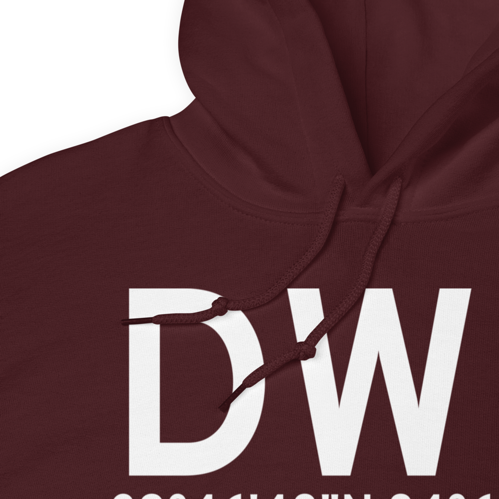 Dayton (KDWF) Airport Hoodie Sweatshirt 