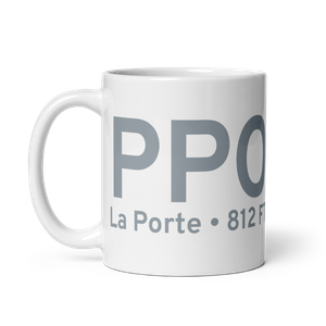 La Porte (KPPO) Airport Mug