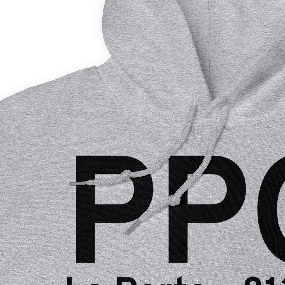 La Porte (KPPO) Airport Hoodie Sweatshirt 