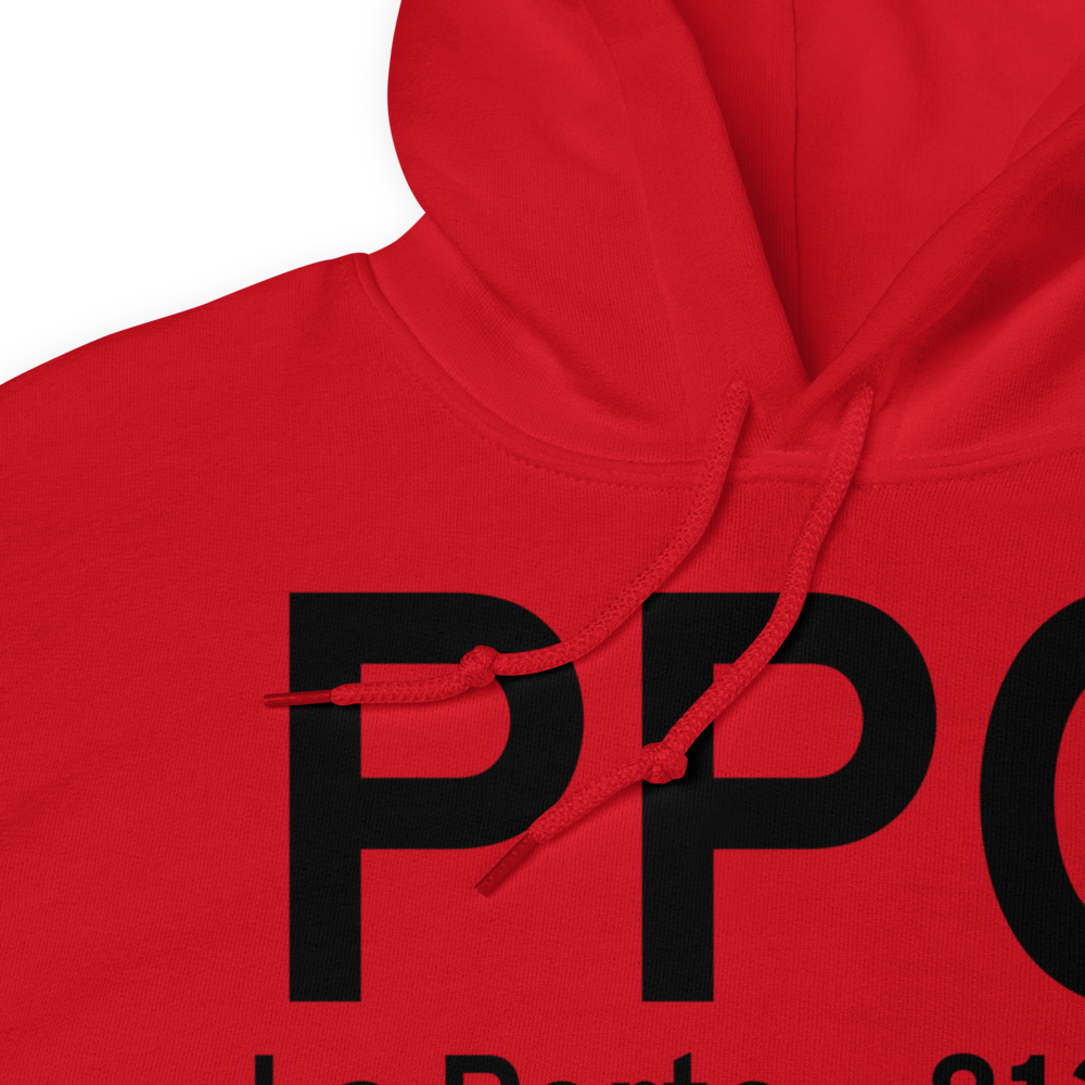 La Porte (KPPO) Airport Hoodie Sweatshirt 