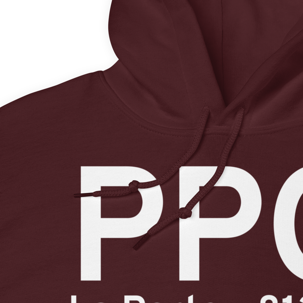 La Porte (KPPO) Airport Hoodie Sweatshirt 