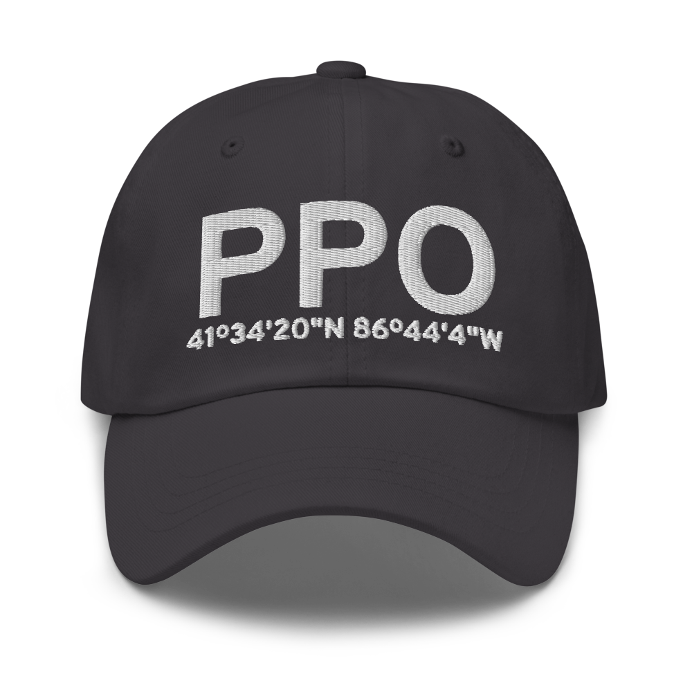 La Porte (KPPO) Airport Hat 