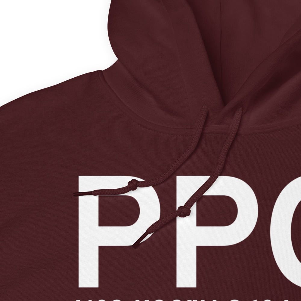 La Porte (KPPO) Airport Hoodie Sweatshirt 