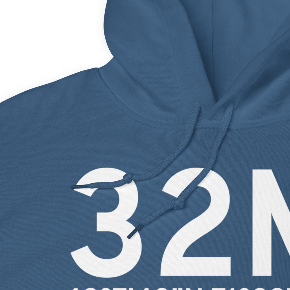 Norfolk MA (US-32M) Airport Hoodie Sweatshirt 