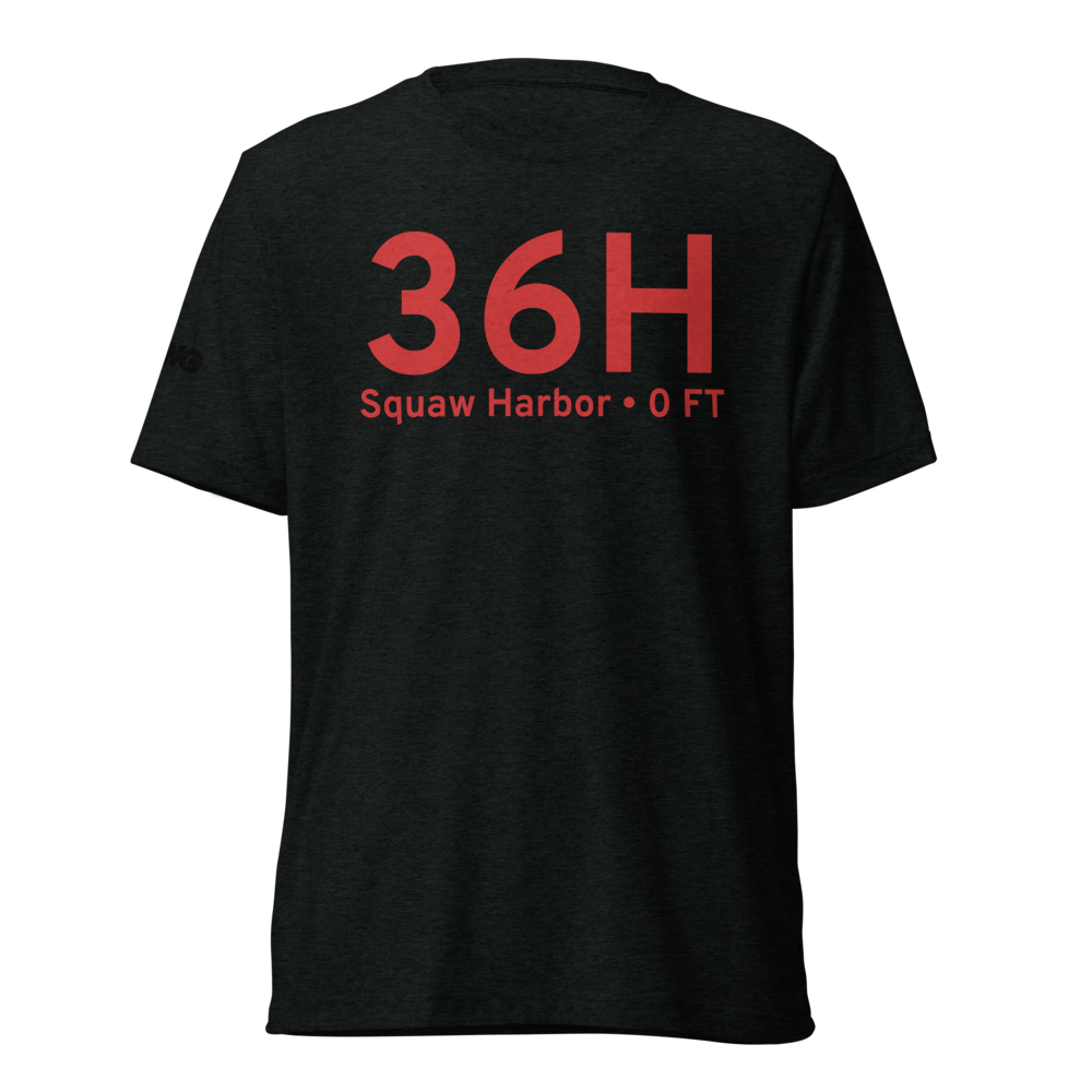 Squaw Harbor (36H) Airport Tri-blend T-Shirt 