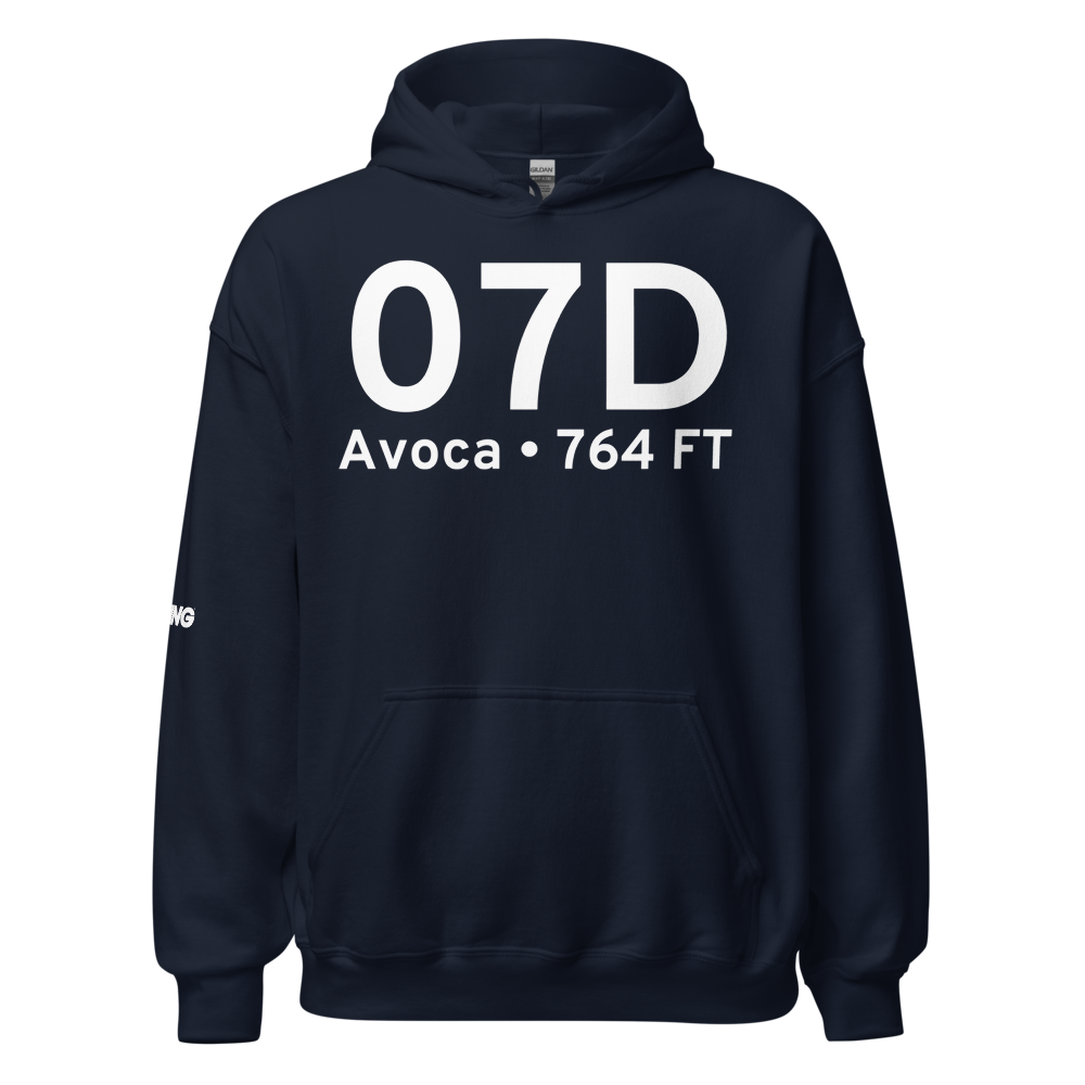 Avoca (07D) Airport Hoodie Sweatshirt 