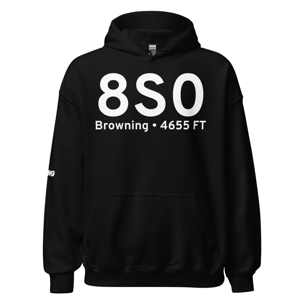 Browning (K8S0) Airport Hoodie Sweatshirt 