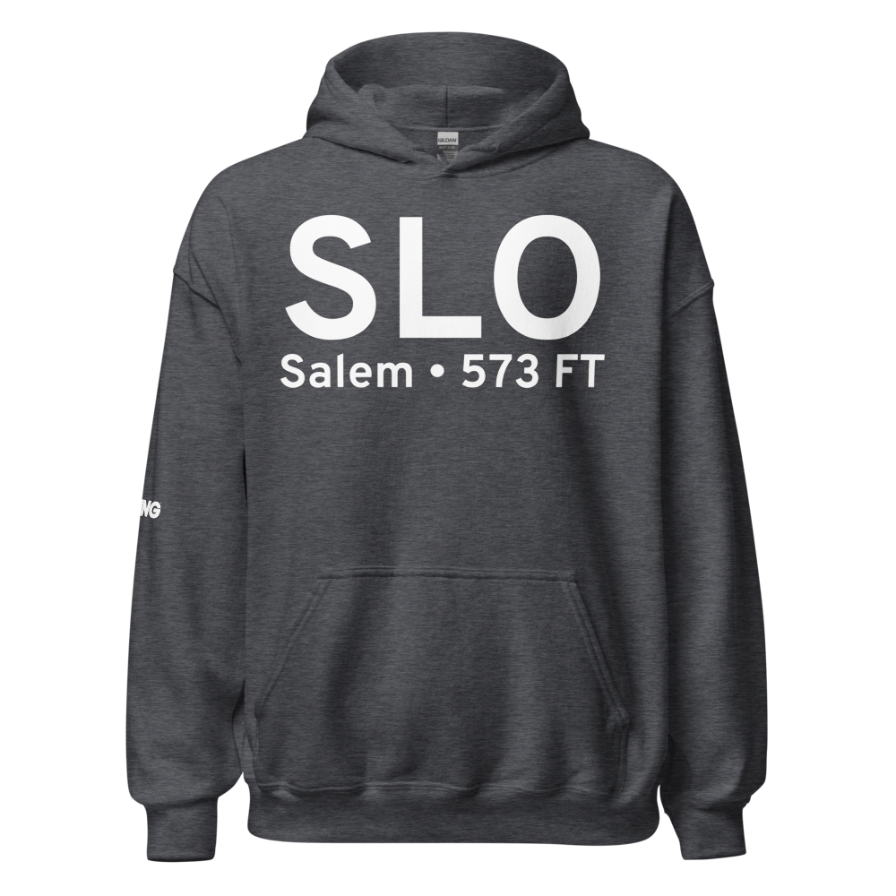 Salem (KSLO) Airport Hoodie Sweatshirt 