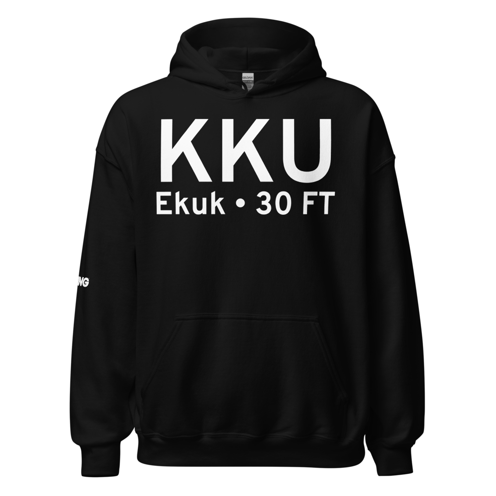 Ekuk (KKU) Airport Hoodie Sweatshirt 