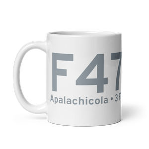 Apalachicola (KF47) Airport Mug
