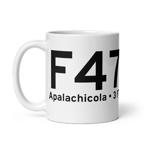 Apalachicola (KF47) Airport Mug