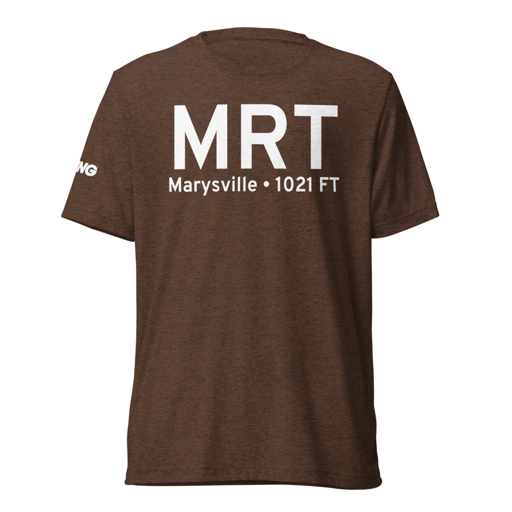 Marysville (KMRT) Airport Tri-blend T-Shirt 
