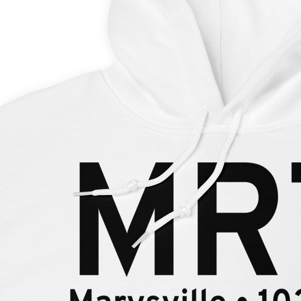 Marysville (KMRT) Airport Hoodie Sweatshirt 