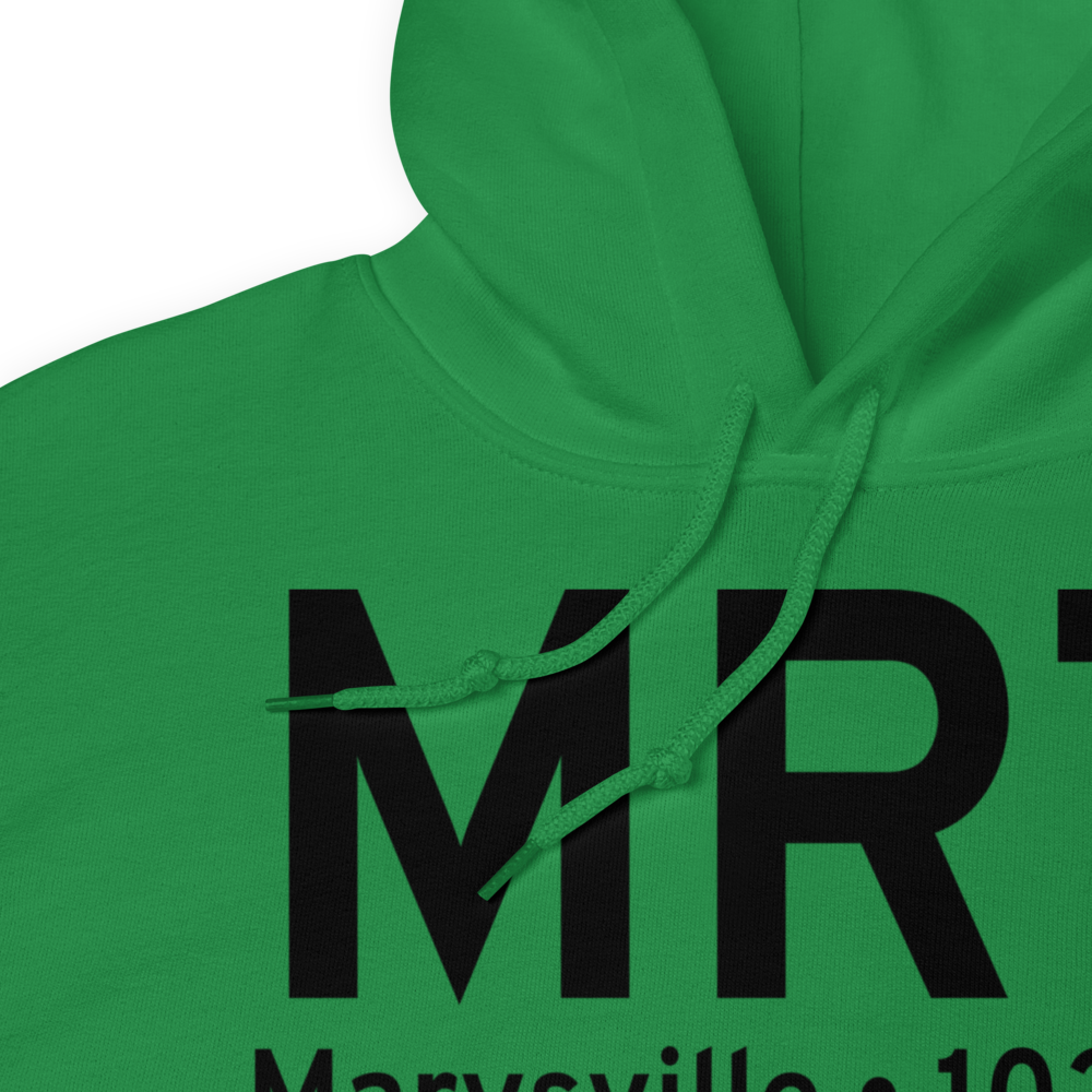 Marysville (KMRT) Airport Hoodie Sweatshirt 