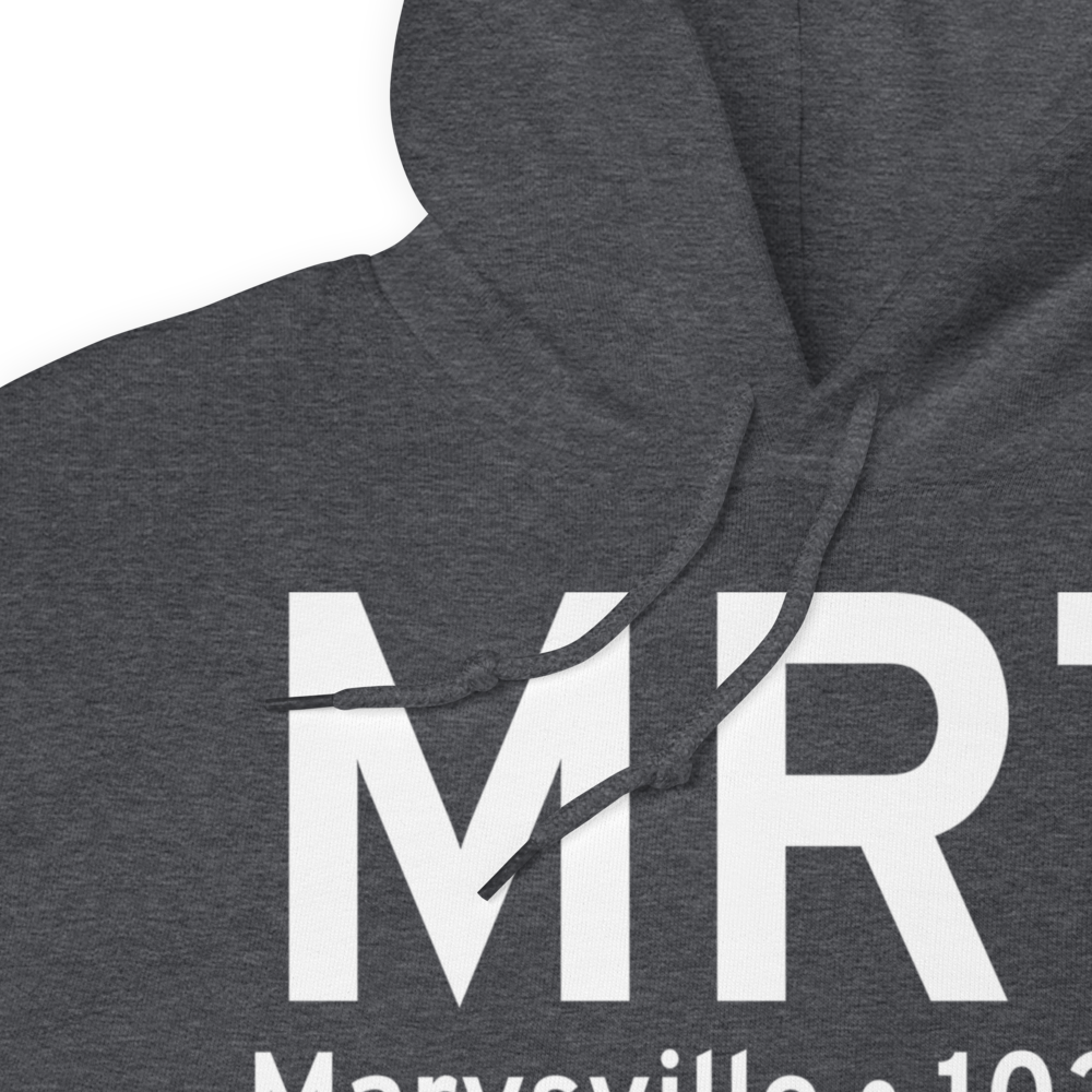 Marysville (KMRT) Airport Hoodie Sweatshirt 
