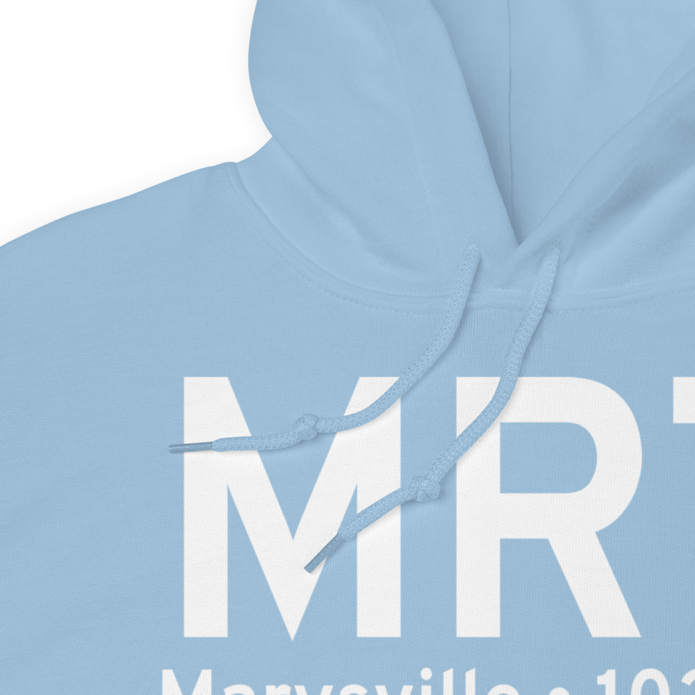 Marysville (KMRT) Airport Hoodie Sweatshirt 