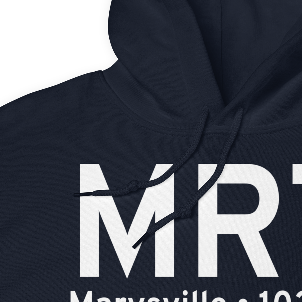 Marysville (KMRT) Airport Hoodie Sweatshirt 