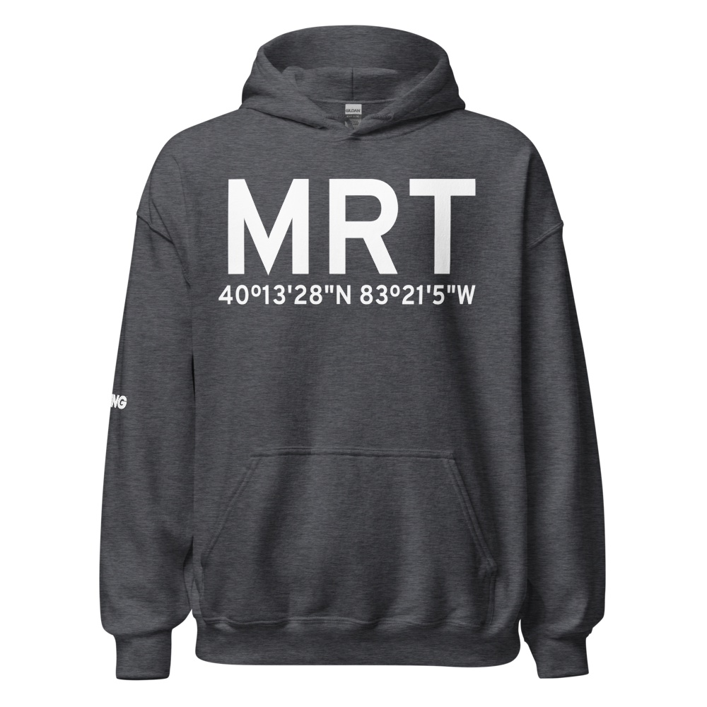 Marysville (KMRT) Airport Hoodie Sweatshirt 