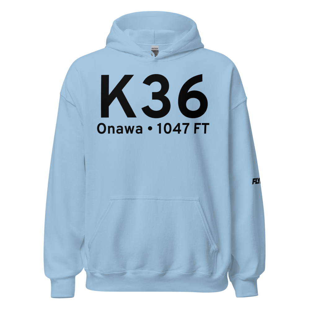 Onawa (KK36) Airport Hoodie Sweatshirt 