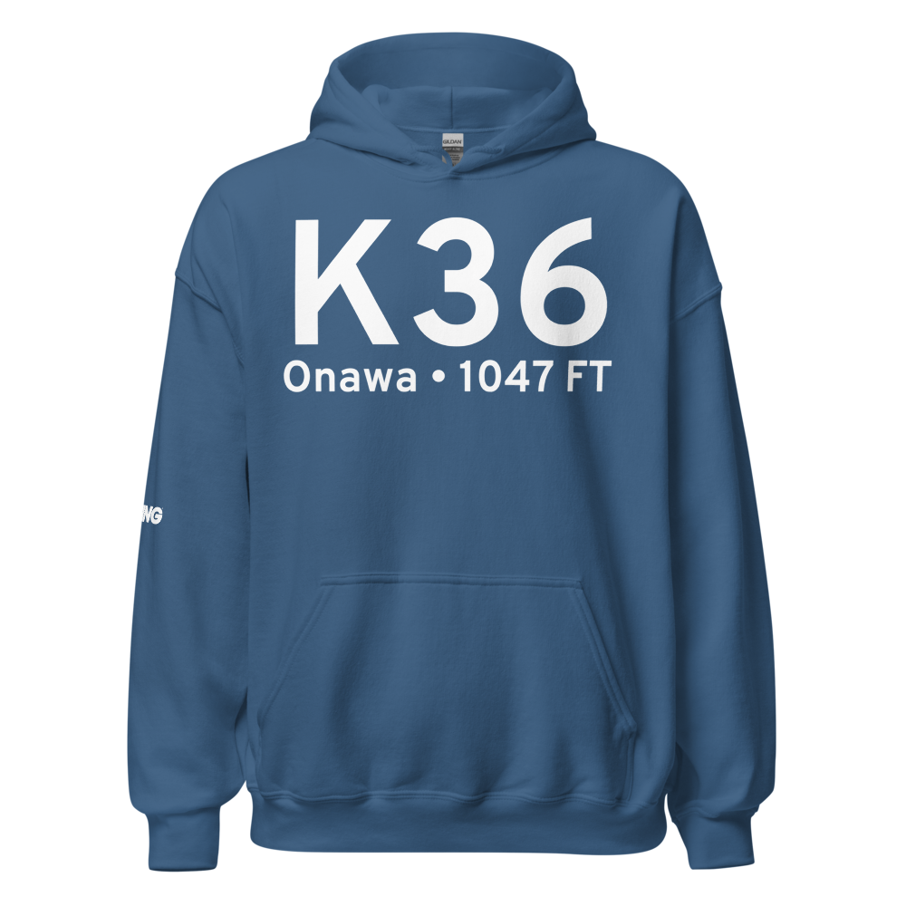 Onawa (KK36) Airport Hoodie Sweatshirt 