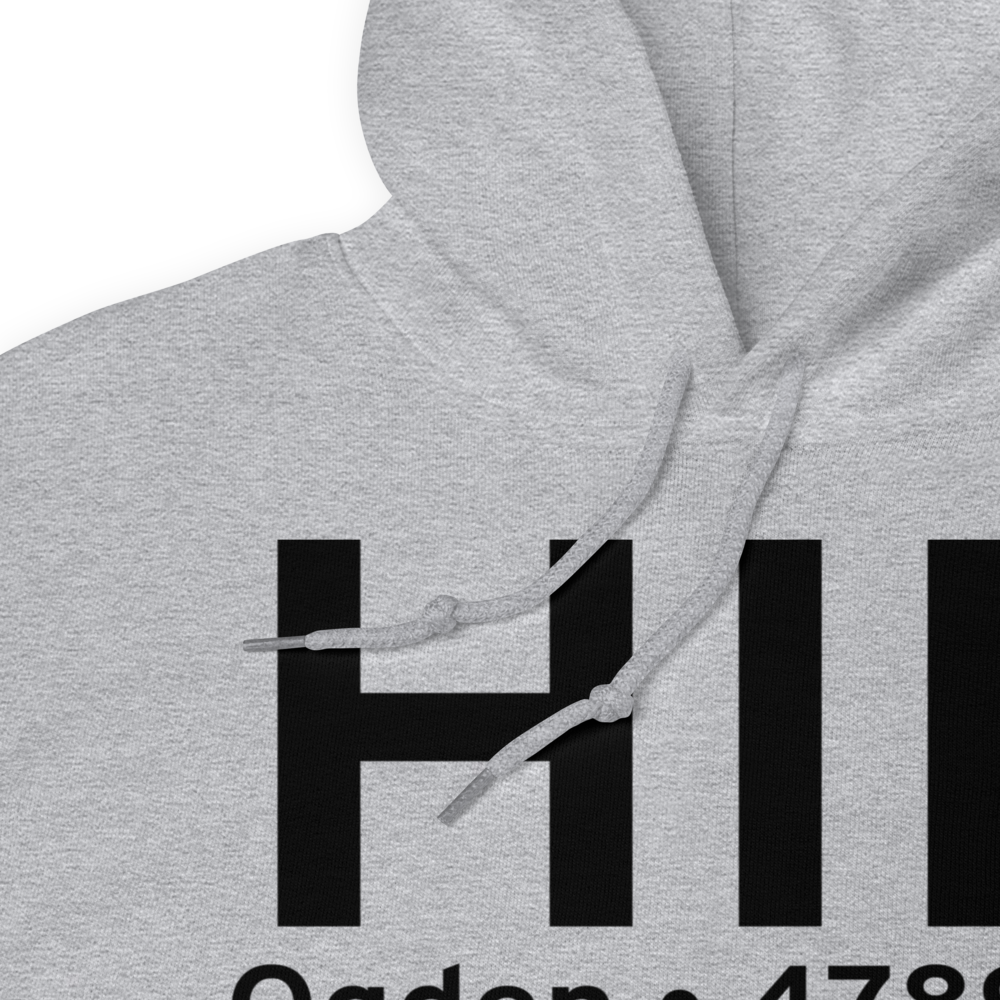 Ogden (KHIF) Airport Hoodie Sweatshirt 