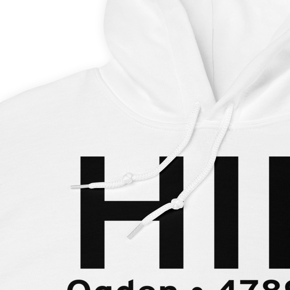 Ogden (KHIF) Airport Hoodie Sweatshirt 
