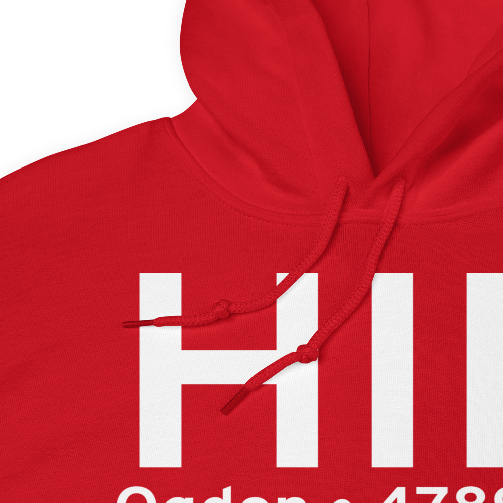 Ogden (KHIF) Airport Hoodie Sweatshirt 
