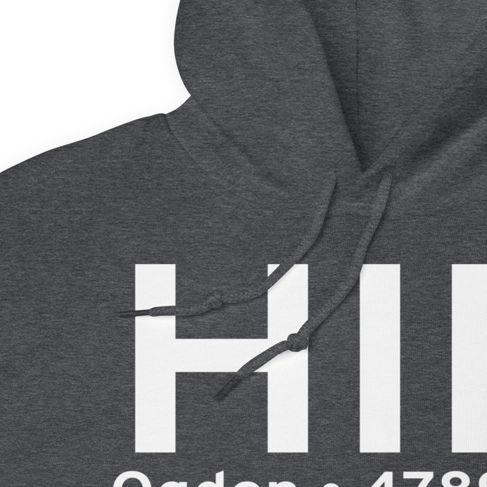 Ogden (KHIF) Airport Hoodie Sweatshirt 