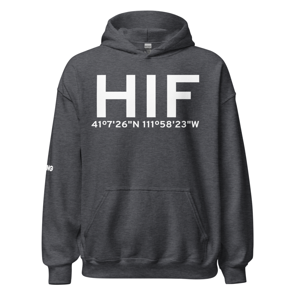 Ogden (KHIF) Airport Hoodie Sweatshirt 