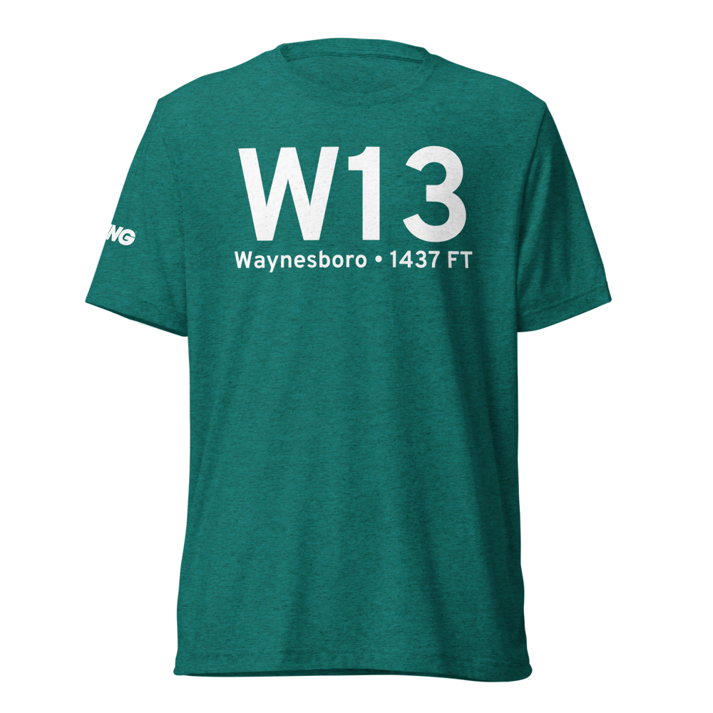 Waynesboro (W13) Airport Tri-blend T-Shirt 