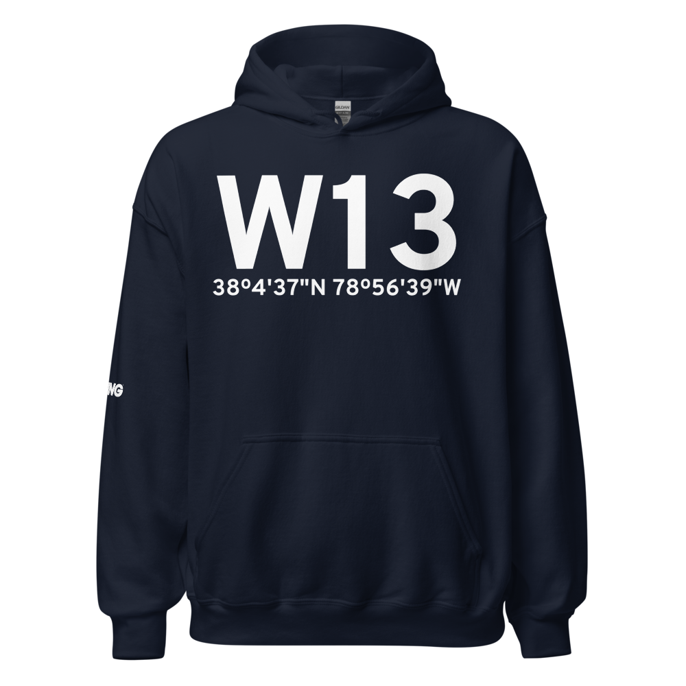 Waynesboro (W13) Airport Hoodie Sweatshirt 