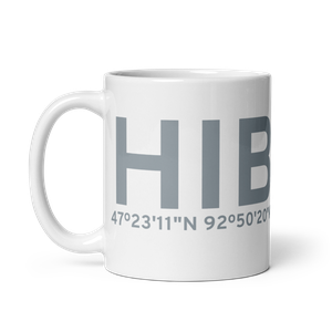 Hibbing (KHIB) Airport Mug
