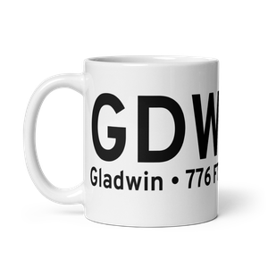 Gladwin (KGDW) Airport Mug