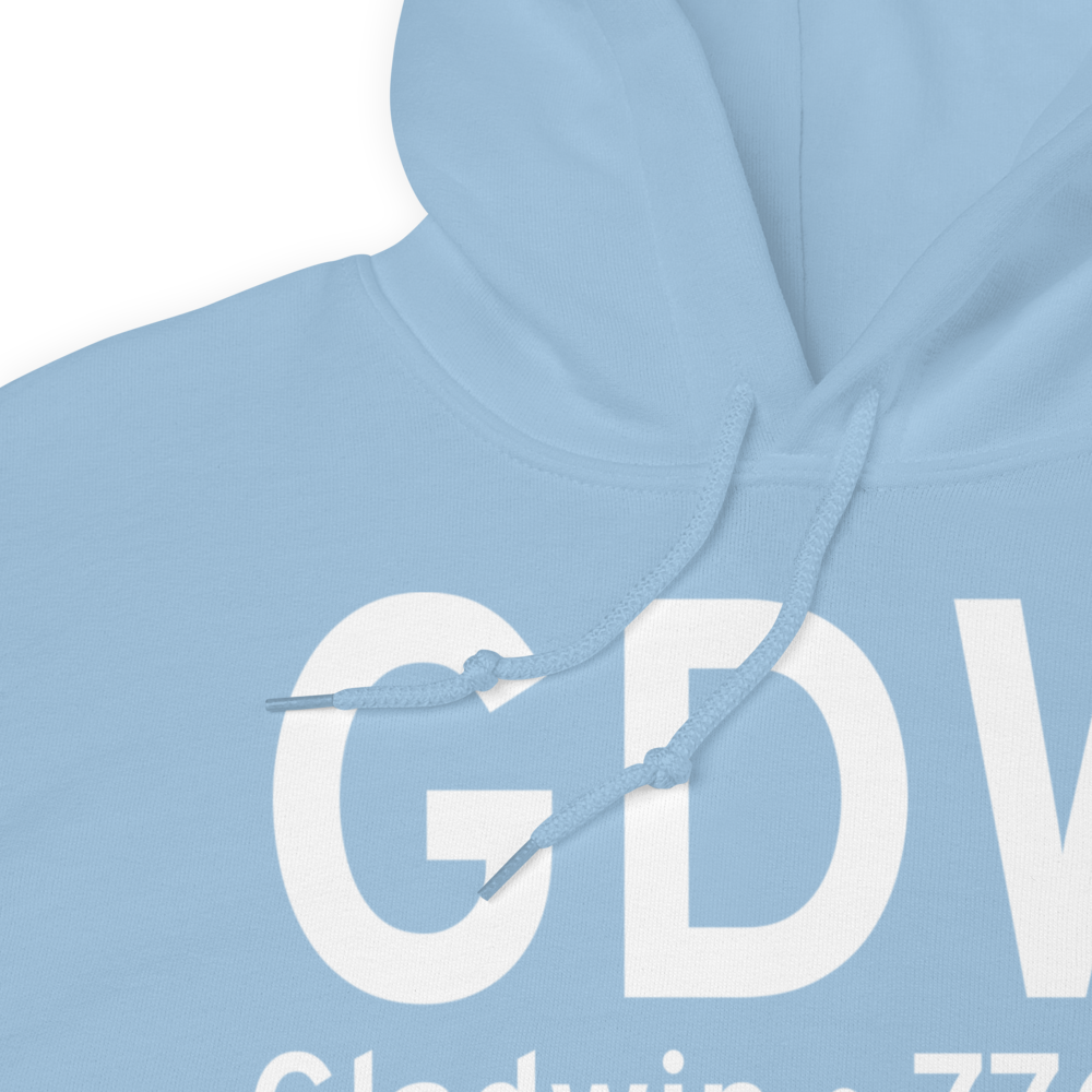 Gladwin (KGDW) Airport Hoodie Sweatshirt 