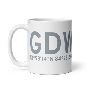Gladwin (KGDW) Airport Mug