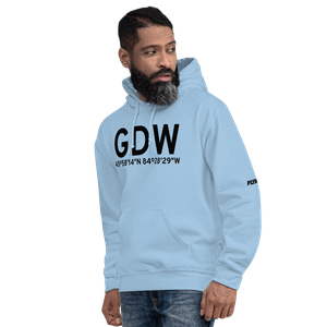 Gladwin (KGDW) Airport Hoodie Sweatshirt