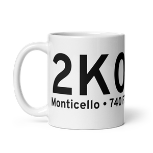Monticello (2K0) Airport Mug