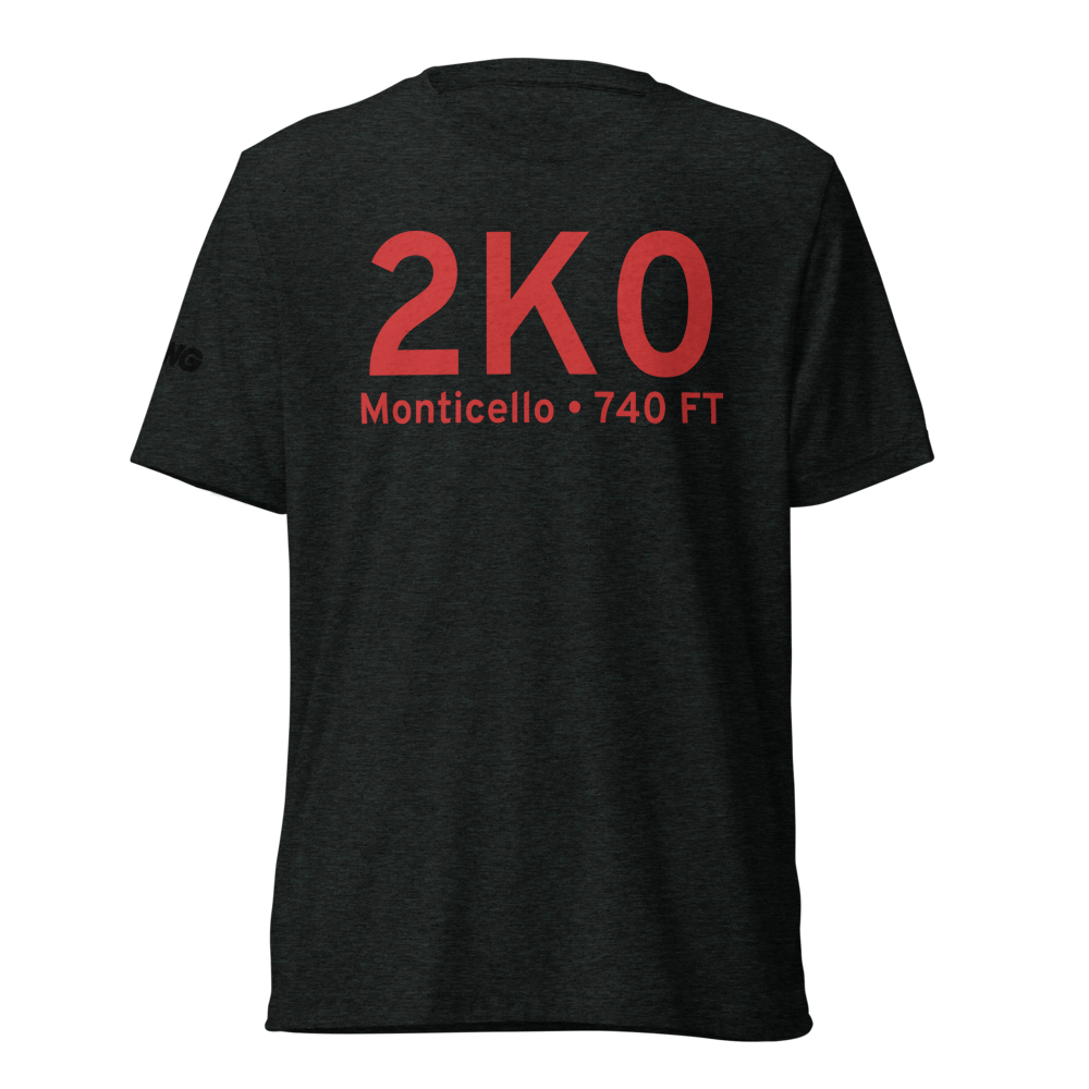 Monticello (2K0) Airport Tri-blend T-Shirt 