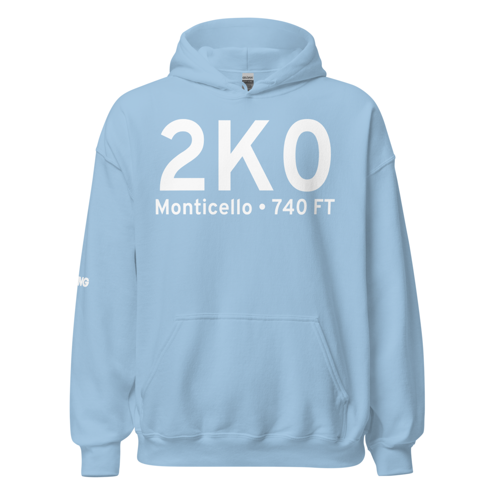 Monticello (2K0) Airport Hoodie Sweatshirt 