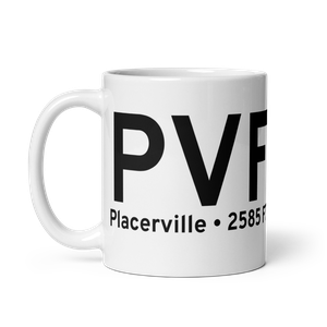 Placerville (KPVF) Airport Mug