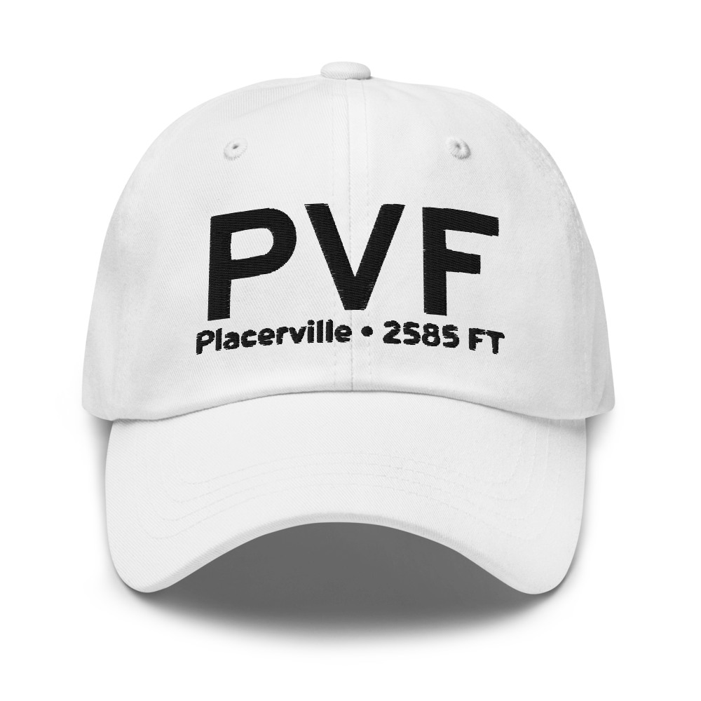 Placerville (KPVF) Airport Hat 