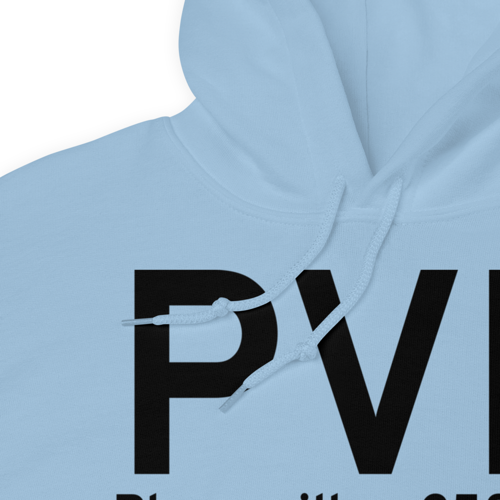 Placerville (KPVF) Airport Hoodie Sweatshirt 