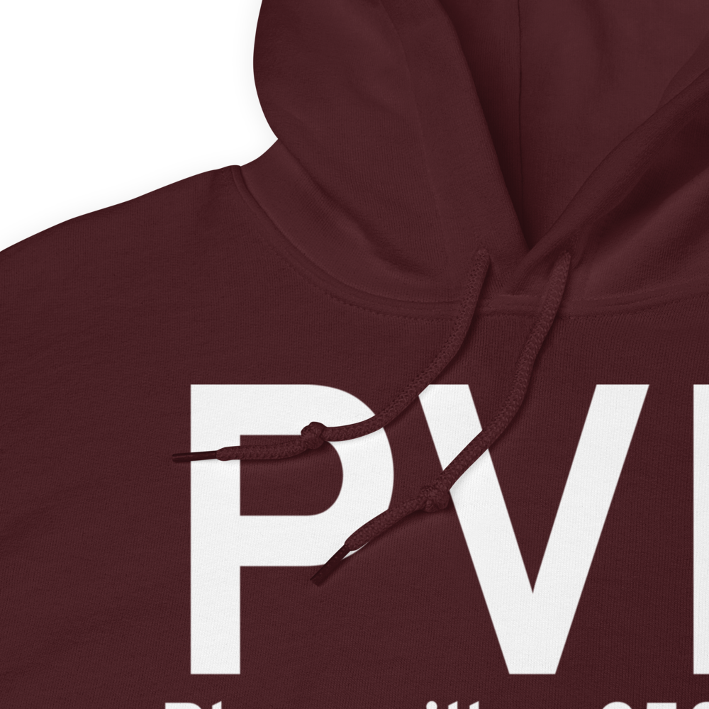 Placerville (KPVF) Airport Hoodie Sweatshirt 