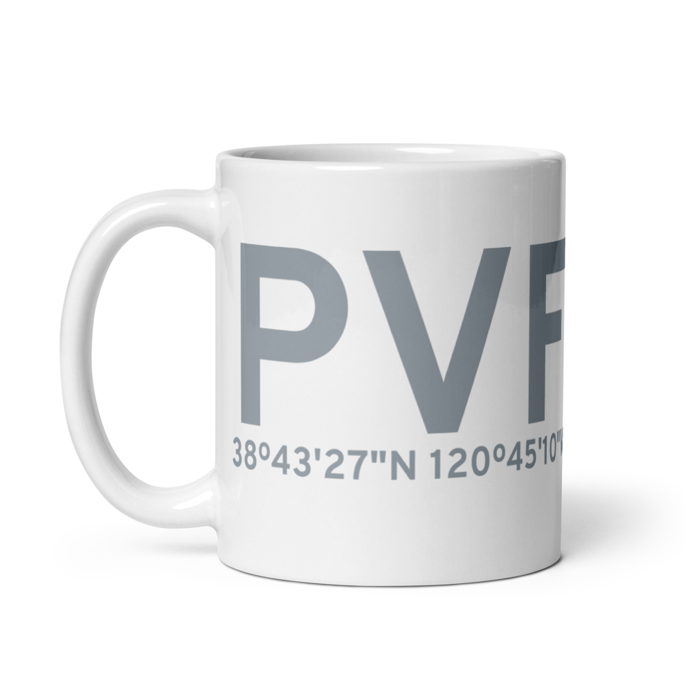 Placerville (KPVF) Airport Mug 