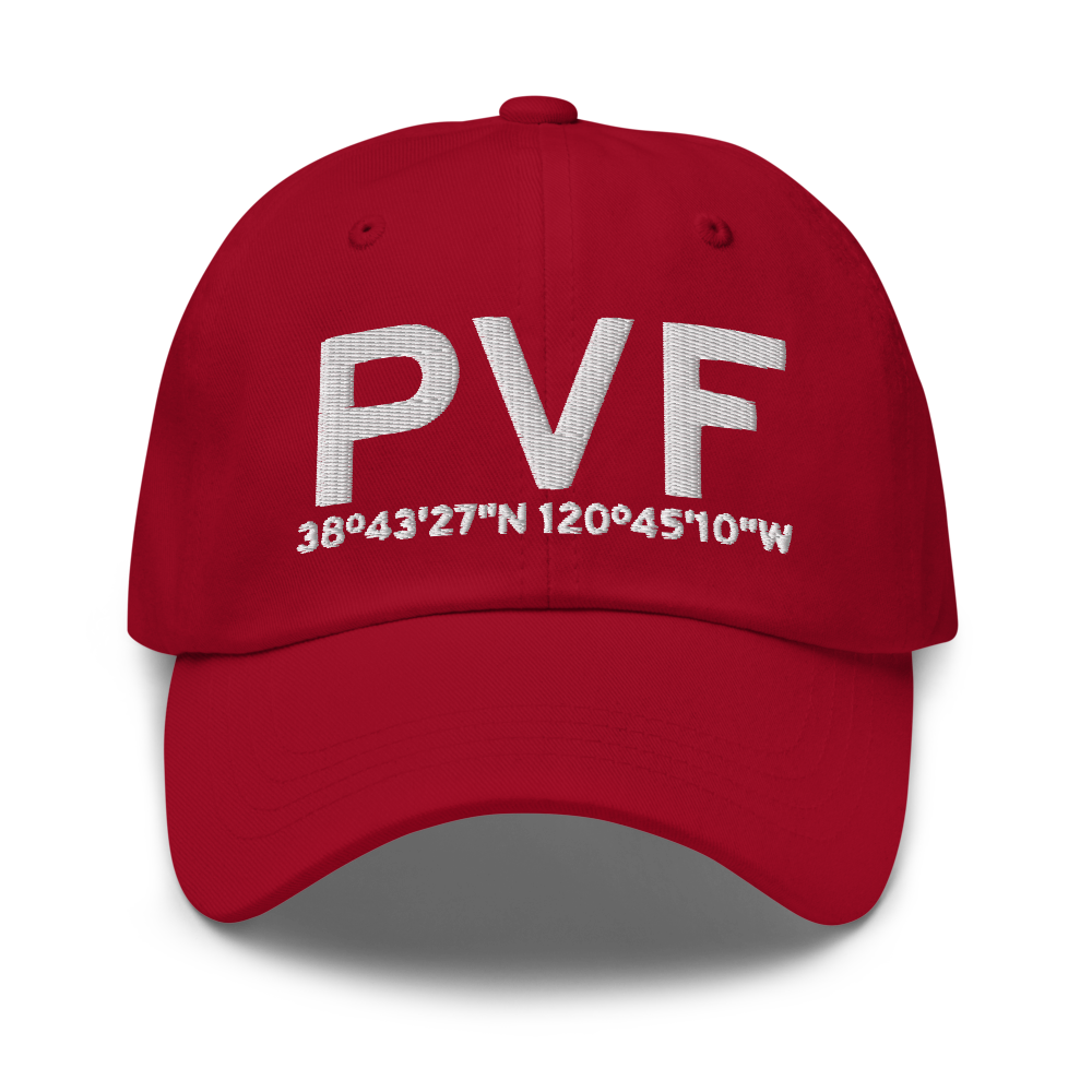 Placerville (KPVF) Airport Hat 