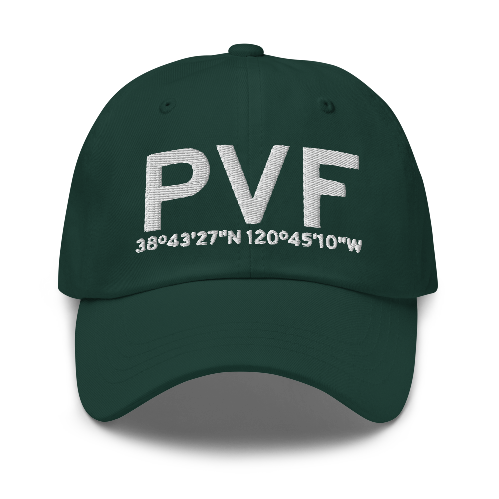 Placerville (KPVF) Airport Hat 